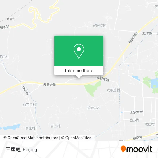 三座庵 map