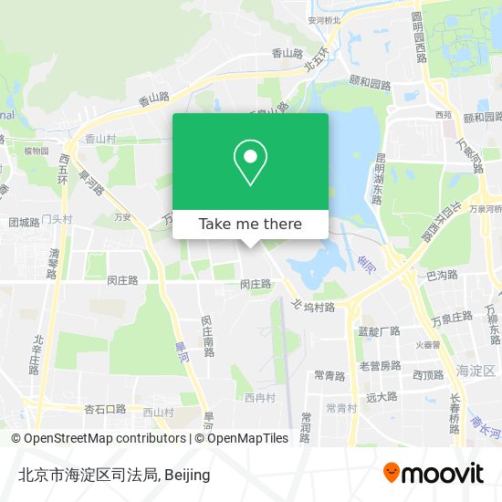 北京市海淀区司法局 map