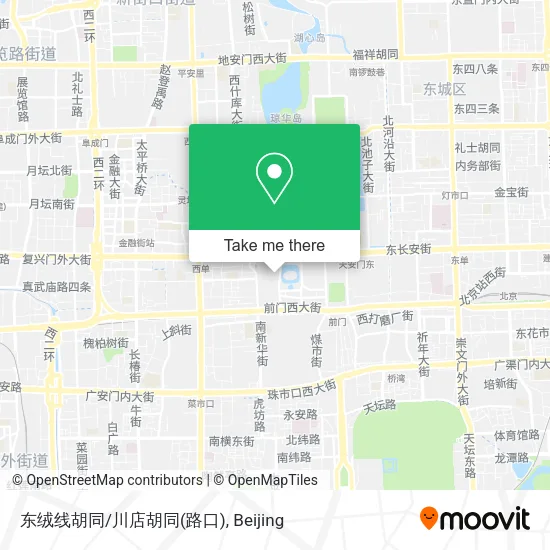 东绒线胡同/川店胡同(路口) map