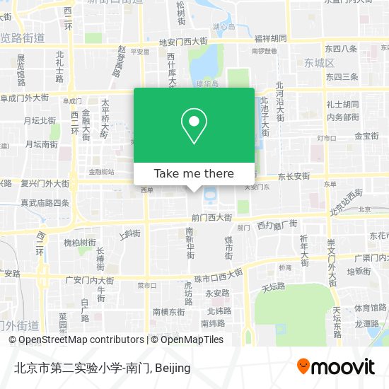 北京市第二实验小学-南门 map