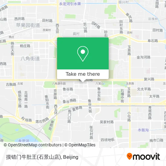 摸错门牛肚王(石景山店) map