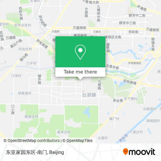 东亚家园东区-南门 map