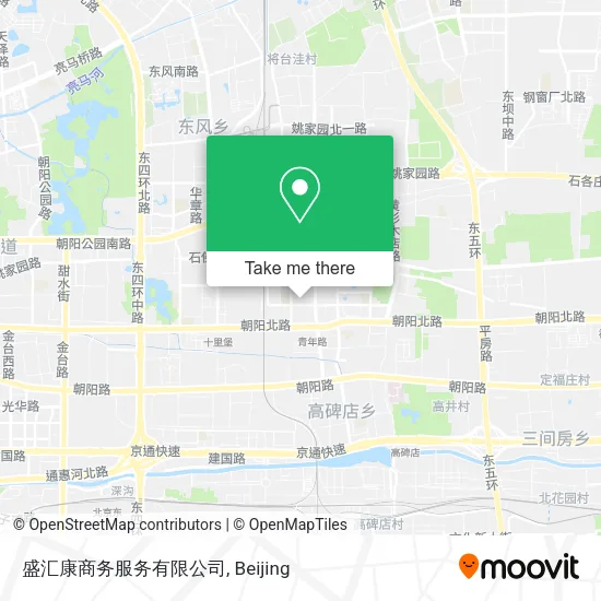 盛汇康商务服务有限公司 map