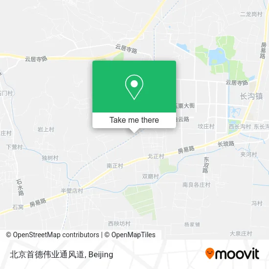 北京首德伟业通风道 map