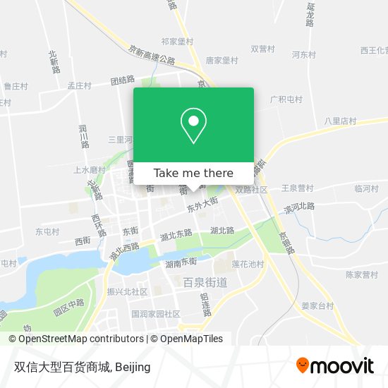 双信大型百货商城 map