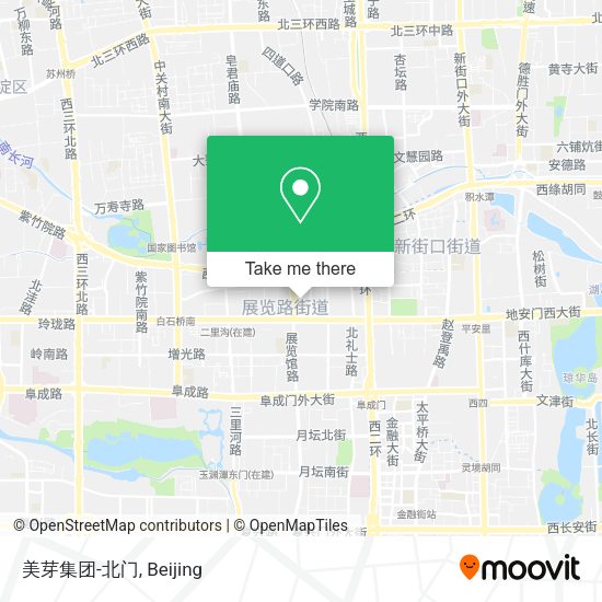 美芽集团-北门 map