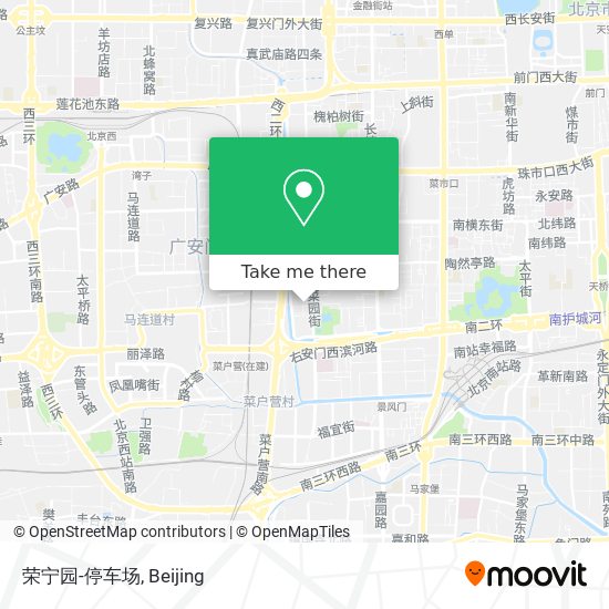 荣宁园-停车场 map