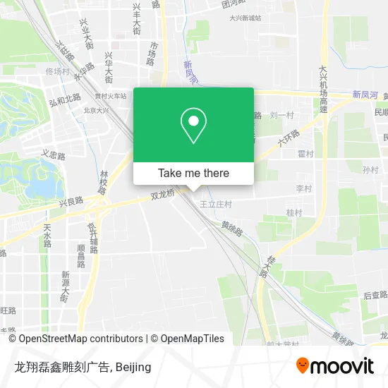 龙翔磊鑫雕刻广告 map