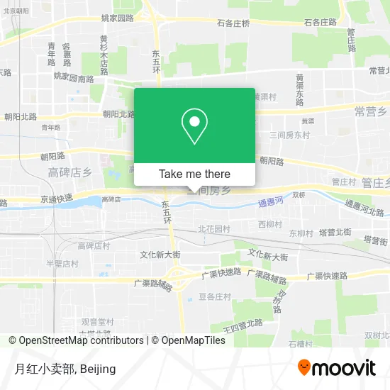月红小卖部 map