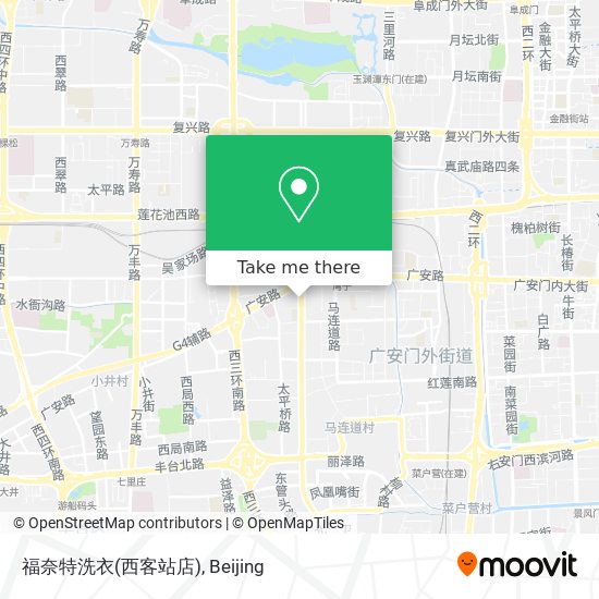 福奈特洗衣(西客站店) map