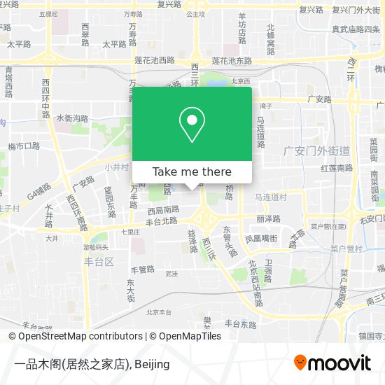 一品木阁(居然之家店) map