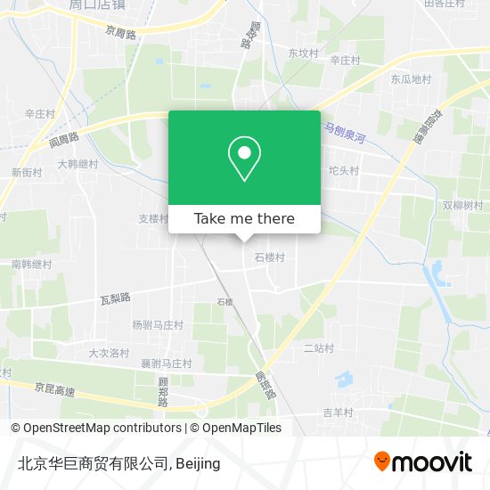 北京华巨商贸有限公司 map