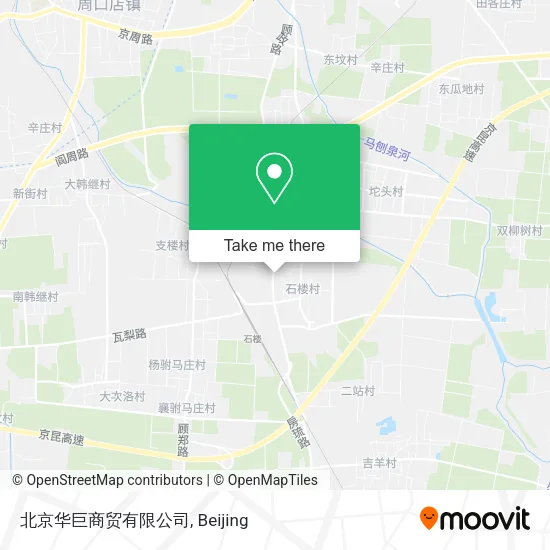 北京华巨商贸有限公司 map