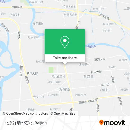北京祥瑞华石材 map
