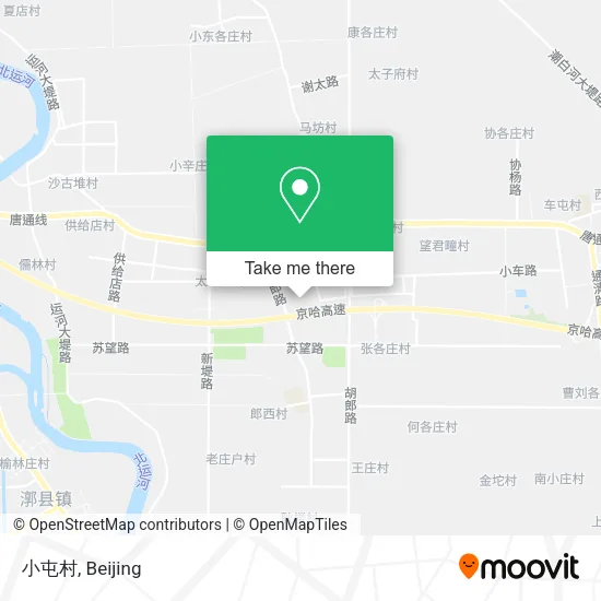 小屯村 map