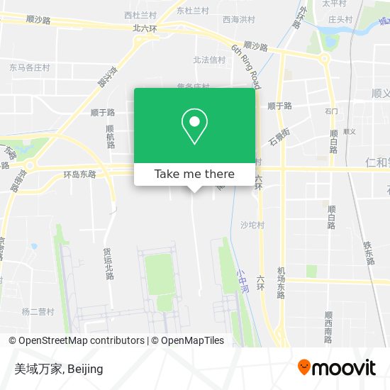 美域万家 map