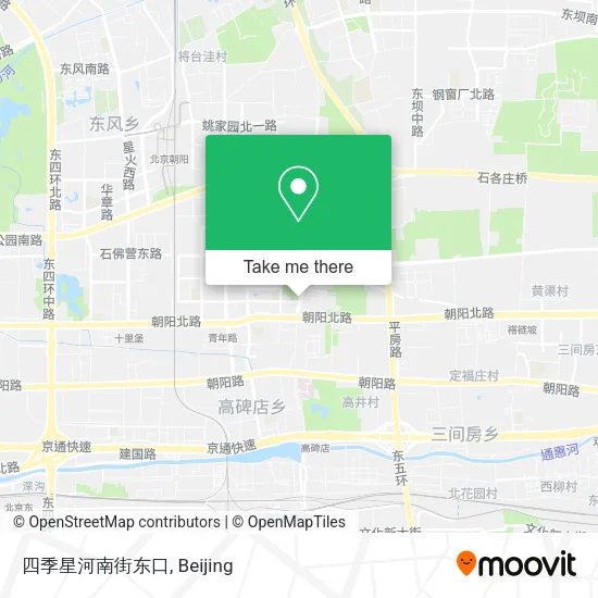 四季星河南街东口 map