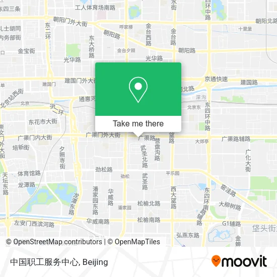 中国职工服务中心 map