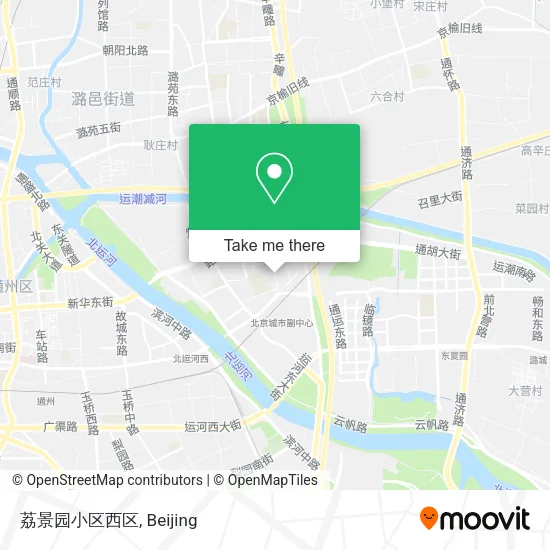荔景园小区西区 map