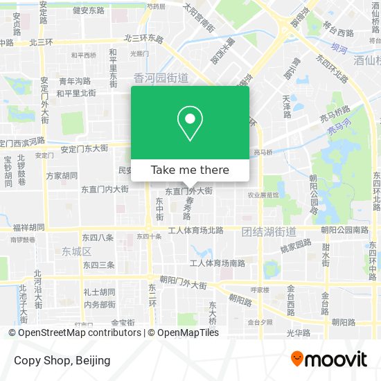 Copy Shop map