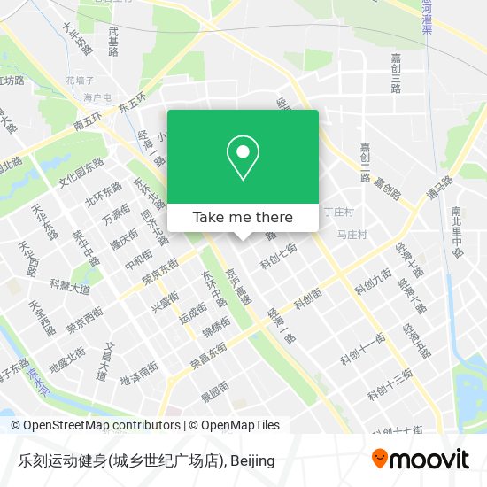 乐刻运动健身(城乡世纪广场店) map