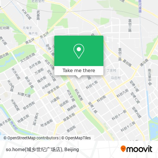 so.home(城乡世纪广场店) map