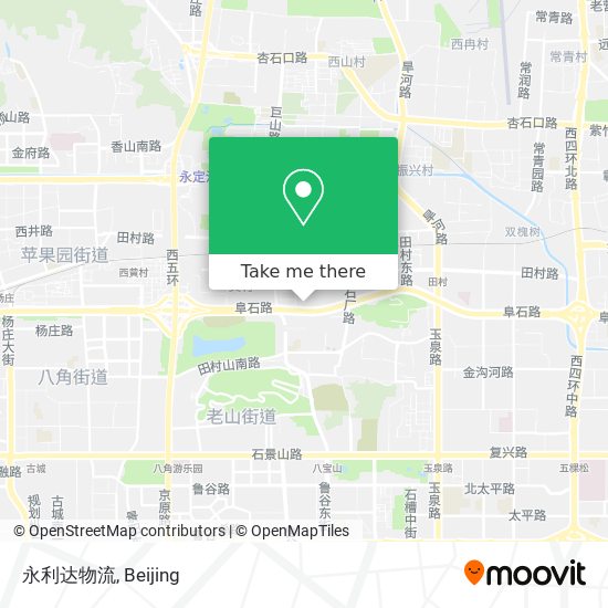 永利达物流 map