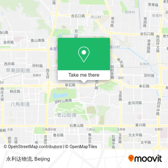 永利达物流 map