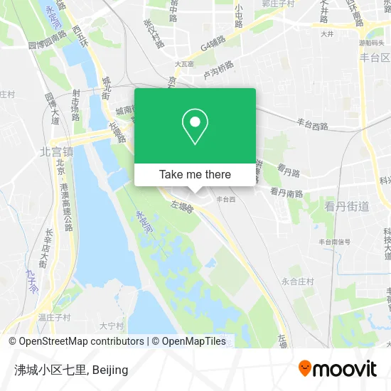 沸城小区七里 map