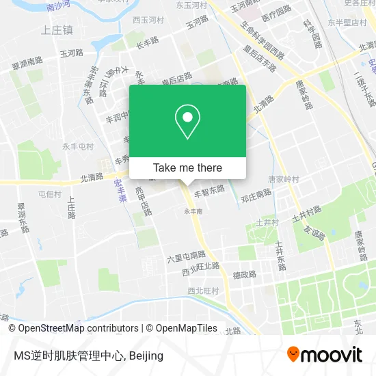 MS逆时肌肤管理中心 map