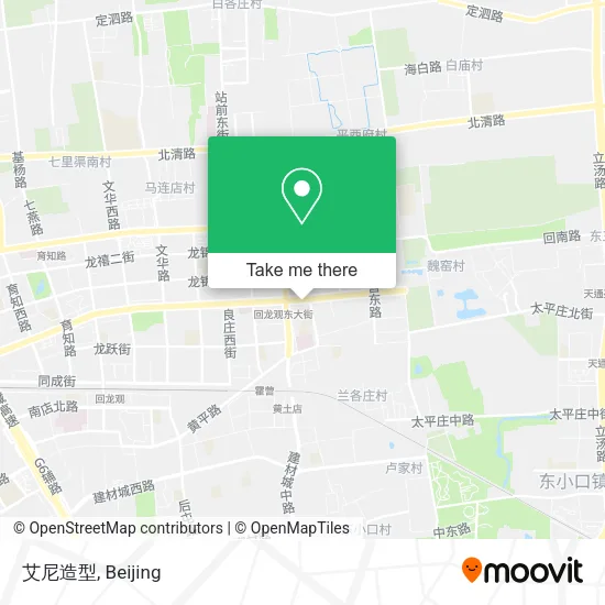 艾尼造型 map