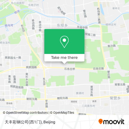 天丰彩钢公司(西1门) map