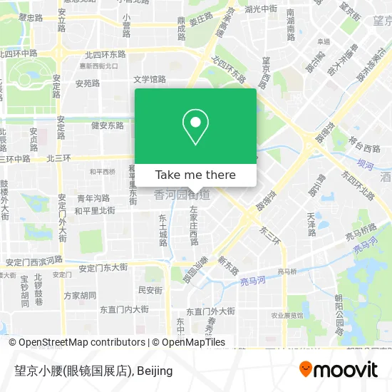 望京小腰(眼镜国展店) map