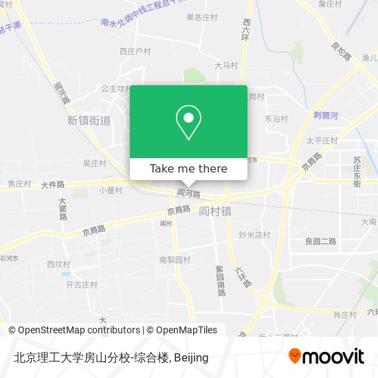 北京理工大学房山分校-综合楼 map