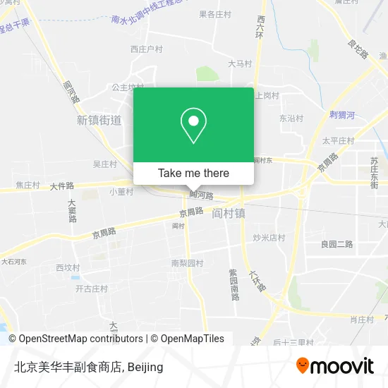 北京美华丰副食商店 map