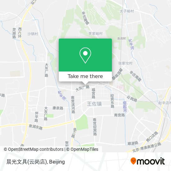 晨光文具(云岗店) map