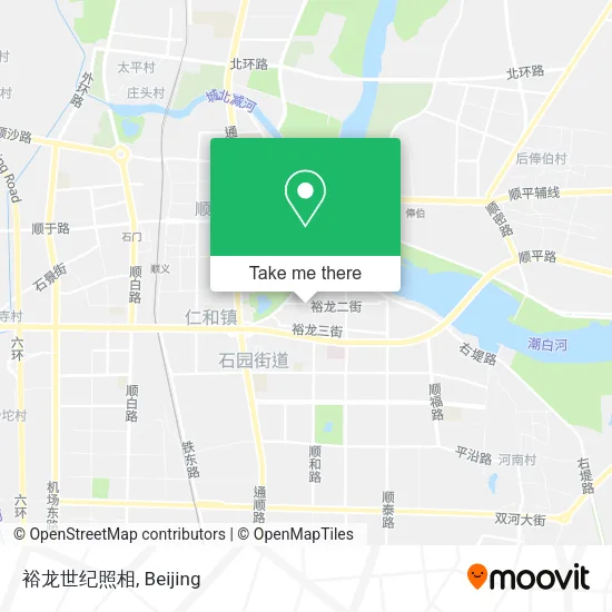 裕龙世纪照相 map