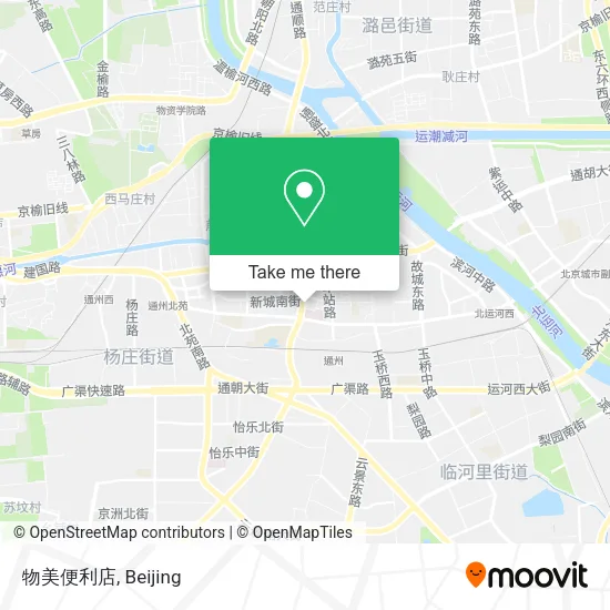 物美便利店 map