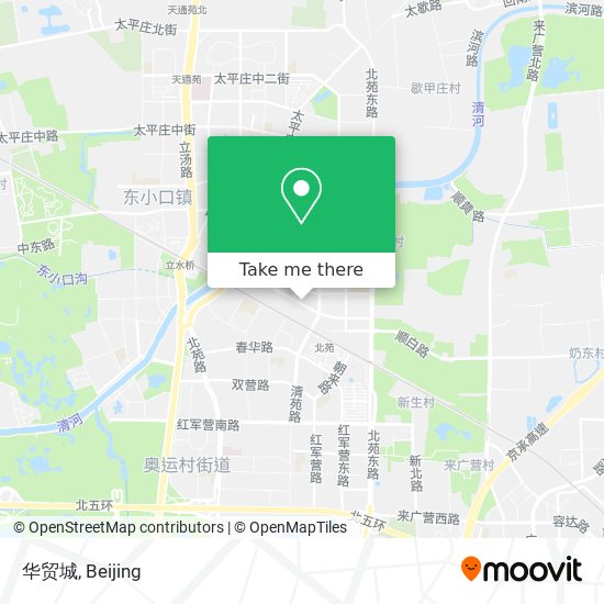 华贸城 map