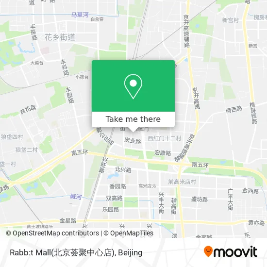 Rabb:t Mall(北京荟聚中心店) map