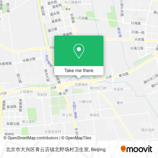 北京市大兴区青云店镇北野场村卫生室 map