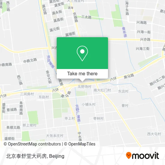 北京泰舒堂大药房 map
