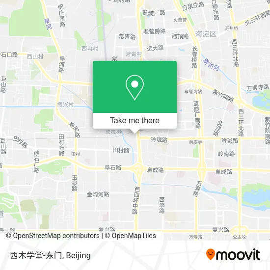 西木学堂-东门 map