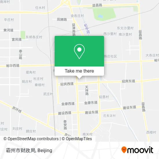 霸州市财政局 map