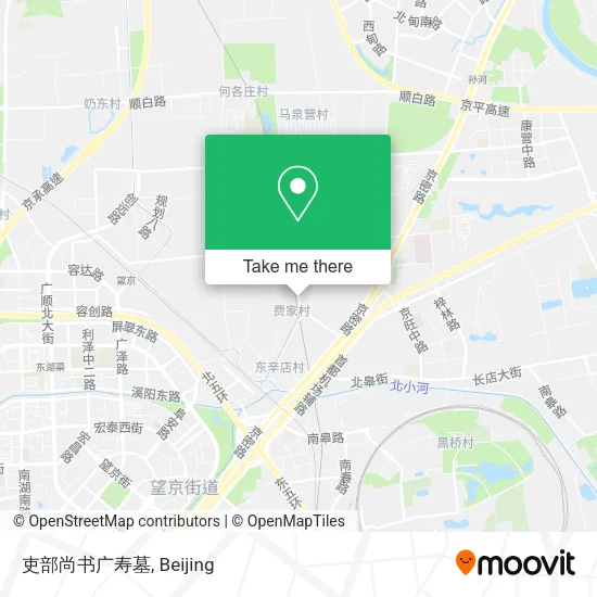 吏部尚书广寿墓 map