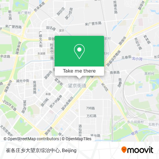 崔各庄乡大望京综治中心 map