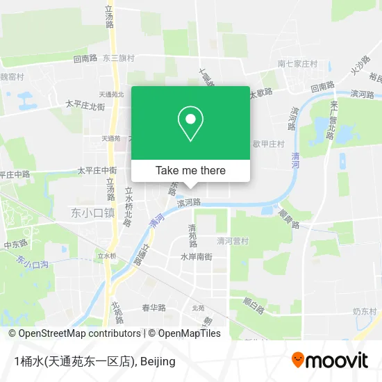 1桶水(天通苑东一区店) map