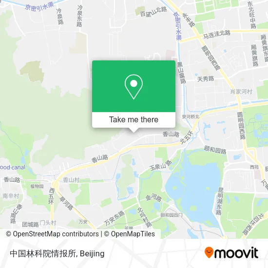 中国林科院情报所 map