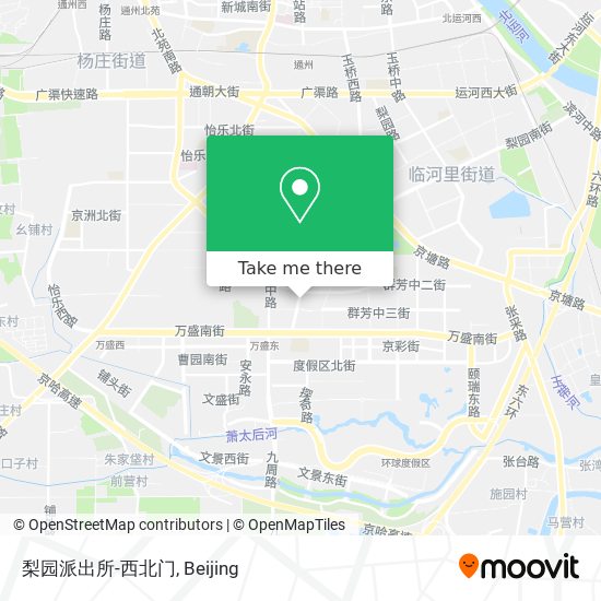 梨园派出所-西北门 map