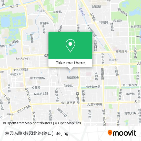 校园东路/校园北路(路口) map